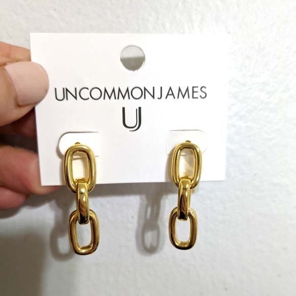 Uncommon James By Kristen Cavallari Gold Chain Earrings - Gold - Picture 3 of 5